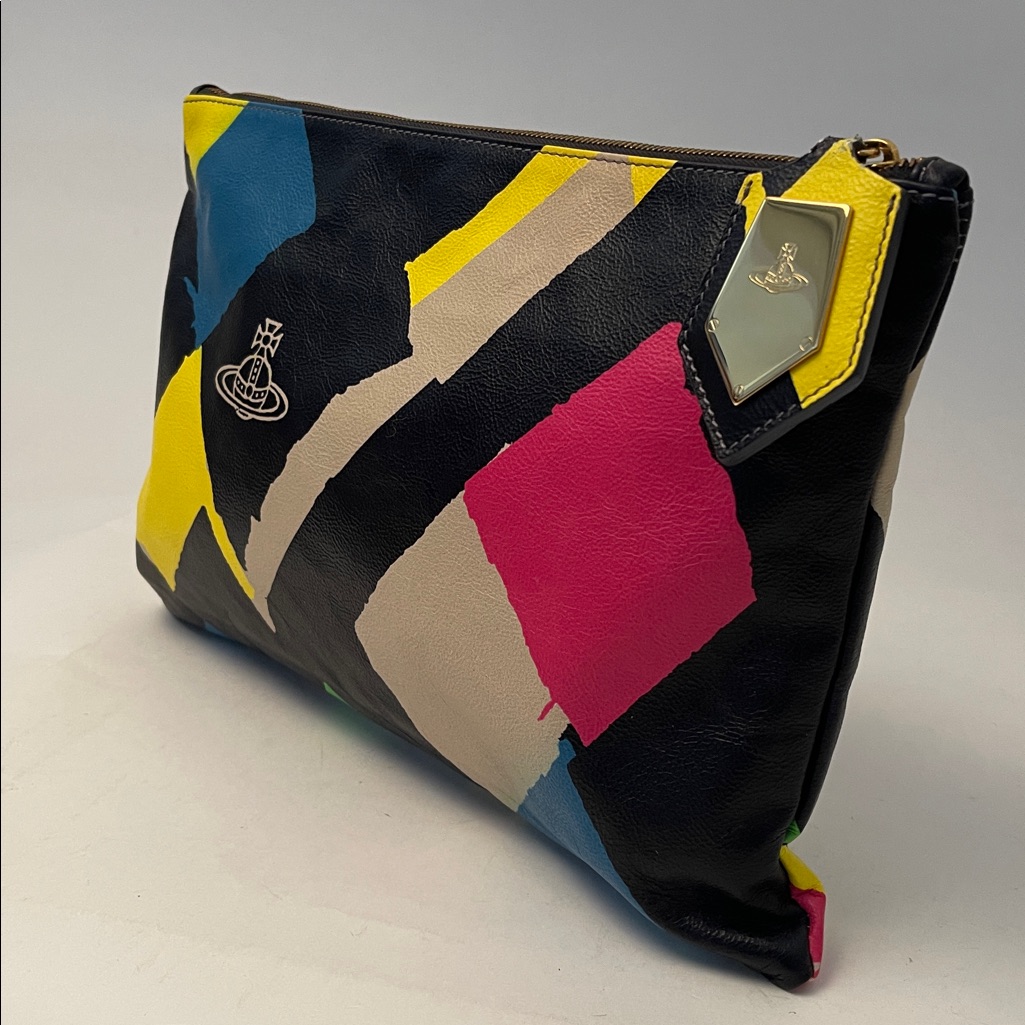 Vivienne Westwood Rare Arlequin Clutch  Rare
